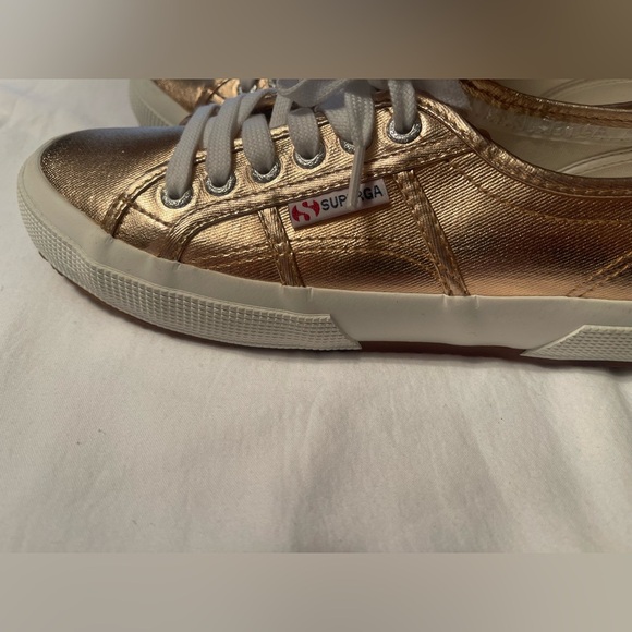 Super GA ,Women's Rose Gold Sneakers - Picture 8 of 11